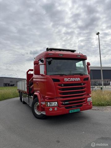 Scania G450 Kraanauto beschikbaar voor biedingen