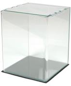 Aqua Della - Aquarium, kubus incl pomp en steentjes, Dieren en Toebehoren, Vissen | Aquaria en Toebehoren, Ophalen, Leeg aquarium