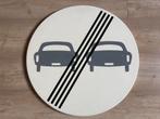 Verkeersbord einde inhaalverbod, Verzamelen, Merken en Reclamevoorwerpen, Ophalen, Gebruikt, Overige typen