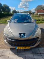 Peugeot 308 1.6 THP 115KW SW 2011, 7 zitplaatsen,panoramadak, Auto's, Voorwielaandrijving, Stof, Zwart, 7 stoelen