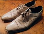 Braend leren herenschoenen maat 43 – nette staat – kantoor, Overige kleuren, Braend, Ophalen of Verzenden, Gedragen