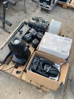 Partij movingheads, rookmachine, laser, Ophalen of Verzenden, Zo goed als nieuw, Rookmachine