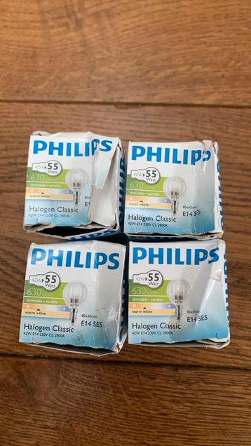 Vier Philips lampjes beschikbaar voor biedingen