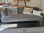 Zitbank VT Wonen: grijze kleur, gebruikt, maar fijn!, Ophalen, Gebruikt, Driepersoons, Rechte bank