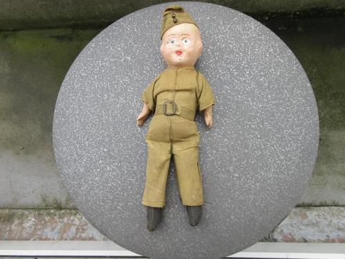 Canadese Soldaat. Speelgoed 40-45., Verzamelen, Militaria | Tweede Wereldoorlog, Overige soorten, Kunstobject, Nederland, Ophalen of Verzenden