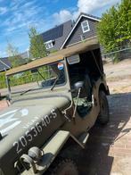 Willys jeep cj3 canvas huif nekaf dodge wc gmc, Ophalen of Verzenden, Landmacht, Amerika