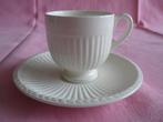 Wedgwood Edme espresso kop en schotel, Gebruikt, Ophalen of Verzenden, Wedgwood, Kop(pen) en/of Schotel(s)