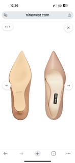 Nine West leather pumps, maat 39, Pumps, Beige, Nieuw, Ophalen of Verzenden