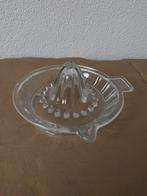 Vintage glazen citruspers, Antiek en Kunst, Ophalen of Verzenden