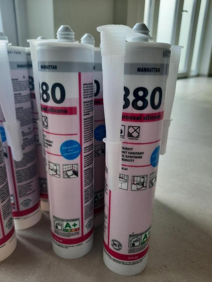 Eurocol siliconenkit, Doe-het-zelf en Verbouw, Isolatie en Afdichting, Nieuw, Overige materialen, Minder dan 4 cm, Minder dan 5 m²