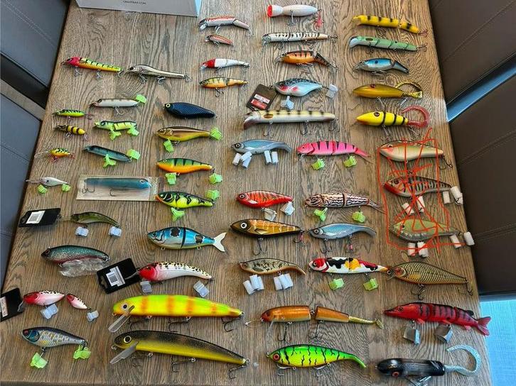 Westin Rapal Rozemeijer Grandma Big Big Fork twitch JW Lures, Watersport en Boten, Hengelsport | Roofvissen, Zo goed als nieuw