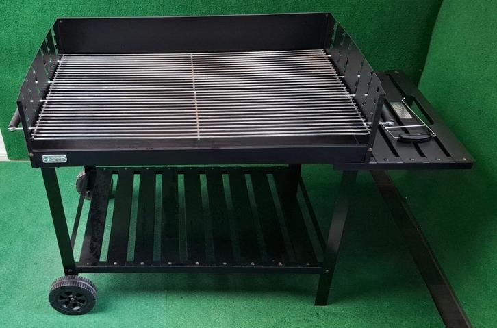 Tepro Atlanta grillwagen van houtskool, zwart - grill, Tuin en Terras, Houtskoolbarbecues, Zo goed als nieuw, Ophalen
