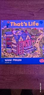 Legpuzzel That's Life - 1000 stukjes, Hobby en Vrije tijd, Denksport en Puzzels, Ophalen of Verzenden, 500 t/m 1500 stukjes, Zo goed als nieuw