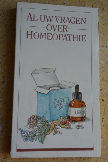Al uw vragen over homeopathie Robbert Bos Bijna gratis beschikbaar voor biedingen