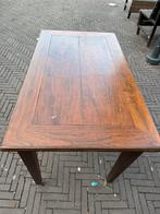 Vintage Teakhouten Café/Restaurant Tafels - 14 Stuks, Gebruikt, Teakhout, Tot twee personen, Rechthoekig