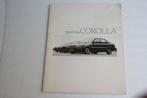 Folder Toyota Corolla (08-1987) (35), Ophalen of Verzenden, Zo goed als nieuw, Toyota