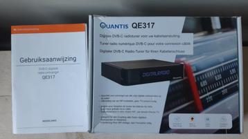 quantis QE317 digitale DVB-C radiotuner beschikbaar voor biedingen