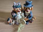Beeldje met honden als bruidspaar - beperkte oplage (nr), Verzamelen, Beelden en Beeldjes, Verzenden, Nieuw, Dier