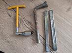 Bougiesleutel bandenlichters wiel moersleutel, Auto diversen, Autogereedschap, Ophalen of Verzenden, Gebruikt
