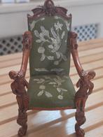 Barok Miniatuur Fauteuil 1:12 - Biltmore Estate Replica, Ophalen of Verzenden