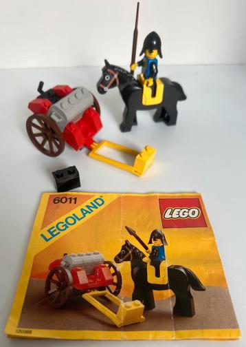 Lego 6011 Black Knight's Treasure / Castle Black Falcons beschikbaar voor biedingen