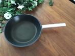 VIVO BRAADPAN TG10I36, DIAMETER 29,5 CM., GEBRUIKT NOG GOED, Ophalen of Verzenden, Gebruikt, Gietijzer, Koekenpan of Braadpan