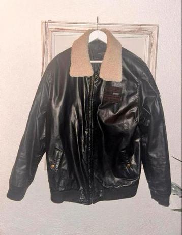 Superior leren Pilotenjas maat XXXL Stijlvol & Warm beschikbaar voor biedingen