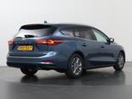 Ford Focus Wagon 1.0 EcoBoost Hybrid Titanium | Navigatie |, Auto's, Gebruikt, Blauw, Origineel Nederlands, Handgeschakeld