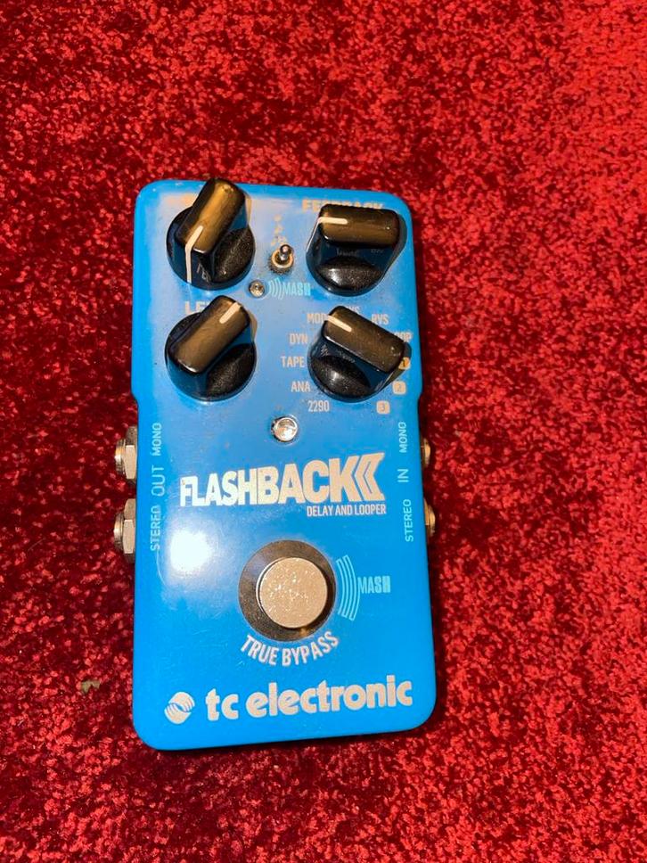 TC Electronic Flashback Delay/Looper, Muziek en Instrumenten, Effecten, Gebruikt, Delay of Echo, Ophalen of Verzenden
