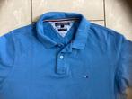 Orginele Tommy Hilfiger Polo L, Ophalen, Maat 52/54 (L), Blauw, Tommy Hilfiger