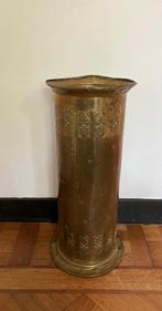 Koperen paraplubak 62 cm hoog, Ophalen of Verzenden, Gebruikt, Metaal