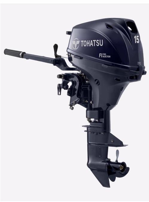 Tohatsu 15 PK Buitenboord motor 15 MFS15E L - 2250,00 ex BTW, Watersport en Boten, Buiten- en Binnenboordmotoren, Nieuw, Benzine