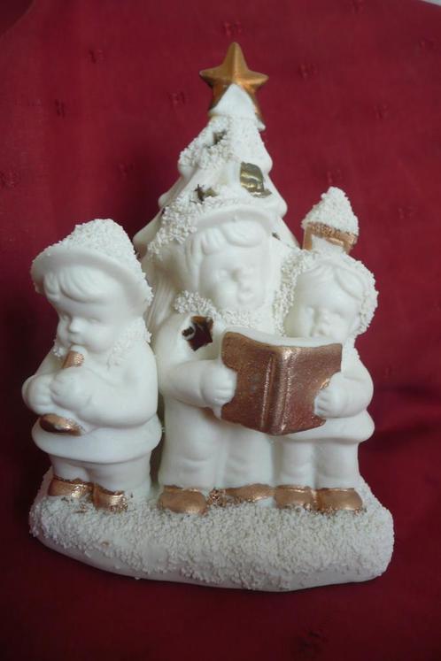 Kerstbeeldje zingende kindjes, Diversen, Kerst, Zo goed als nieuw, Ophalen of Verzenden