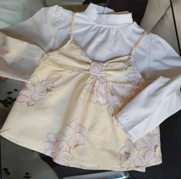 Escada  longsleeve topje zijden topje maat 9 m/12 m beschikbaar voor biedingen