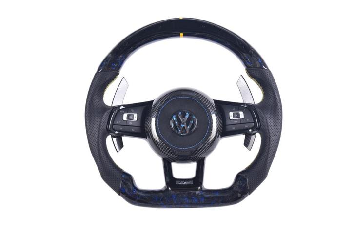 Volkswagen Golf 7 / 7.5 R forged carbon LED sportstuur, Auto-onderdelen, Besturing, Volkswagen, Nieuw, Verzenden