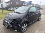 Fiat 500E 500 E 24KWH AUTOMAAT BOUWJAAR 2015 152139 VASTE PR, Auto diversen, Schadeauto's, Automaat, Zwart, Elektrisch, Fiat