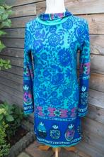 Jurk groen/ blauw PAlme mt M/L winter Vaste prijs, Kleding | Dames, Maat 38/40 (M), Palme, Blauw, Ophalen of Verzenden