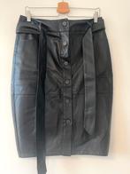Ms mode faux leather rok maat 40, Kleding | Dames, Rokken, Maat 38/40 (M), Zwart, Ophalen of Verzenden, Zo goed als nieuw