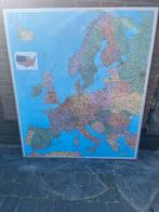 Kaart europa. Gratis. 150cm. X. 130 cm, Ophalen, Zo goed als nieuw