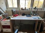 Bureau met ladenblok, Huis en Inrichting, Bureaus, Ophalen, Zo goed als nieuw, Bureau