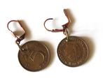 Handmade Echte oude 5 cent vintage Oorbellen uit 1977, Sieraden, Tassen en Uiterlijk, Oorbellen, Marktplaats@koningsieraden.nl