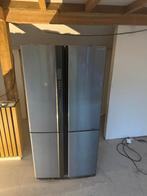 Sharp Amerikaanse koelkast – RVS – No Frost – groot model, Witgoed en Apparatuur, Koelkasten en IJskasten, Ophalen, Gebruikt, 200 liter of meer