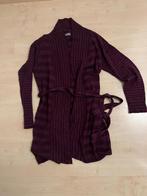 Lang paars vest deels van wol, Verzenden, Paars, Maat 42/44 (L), Gedragen