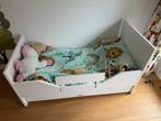 Bopita Peuterbed met uitvalhekje en lade, Kinderen en Baby's, Kinderkamer | Bedden, Ophalen, Gebruikt, 70 tot 85 cm, 140 tot 160 cm