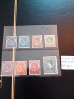 Curaçao nvph 35-43, Ophalen of Verzenden, Postfris