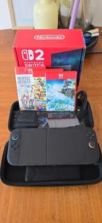 Switch 2 console set + games + accessoires, Spelcomputers en Games, Ophalen of Verzenden, Nieuw, Met 2 controllers, Met games