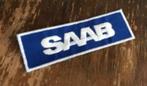 Saab patch batch opnaai embleem, Verzamelen, Automerken, Motoren en Formule 1, Ophalen of Verzenden, Zo goed als nieuw, Auto's
