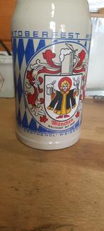 mooie bierpul oktoberfest munchen, Ophalen of Verzenden, Zo goed als nieuw, Pul(len), Overige merken