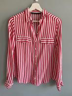 Zara Basic Gestreept Shirt/Maat S, Ophalen of Verzenden, Zo goed als nieuw, Rood