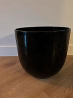 Bloempot zwart, Tuin en Terras, Bloempotten, Ophalen, Rond, Binnen, Zo goed als nieuw